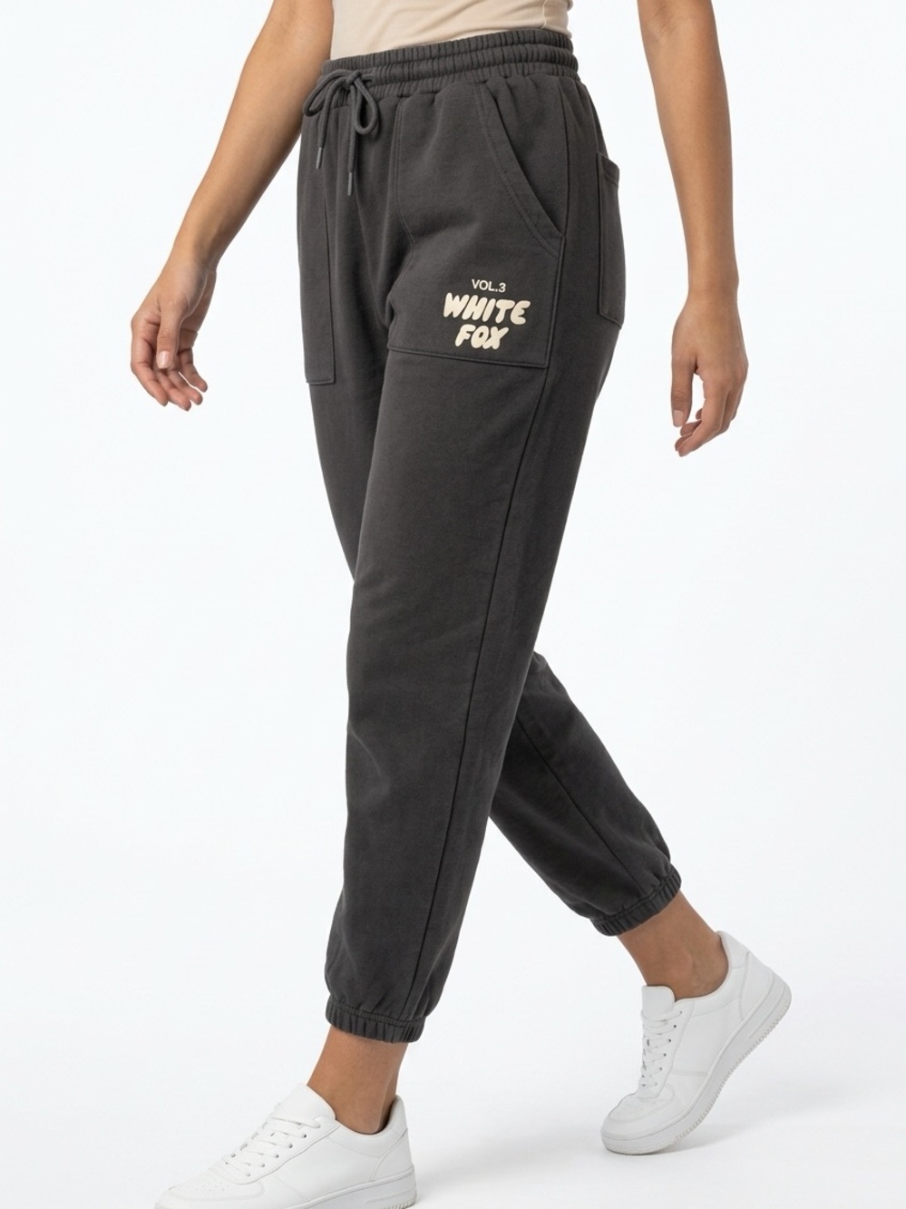 WHITE FOX | Vol. 3 Charcoal Gray Jogger Style Sweatpants Women’s Size Medium